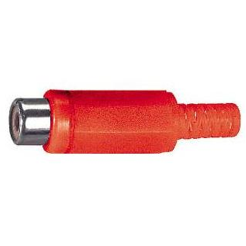 RE FAMALE PVC Red Female connector