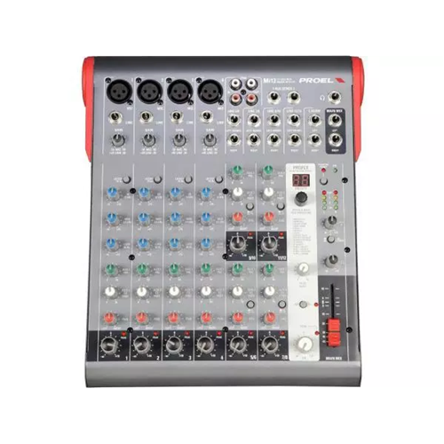 12 CH mixer with effects