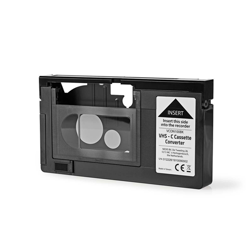 Convertitore VHS-C - VHS Nero