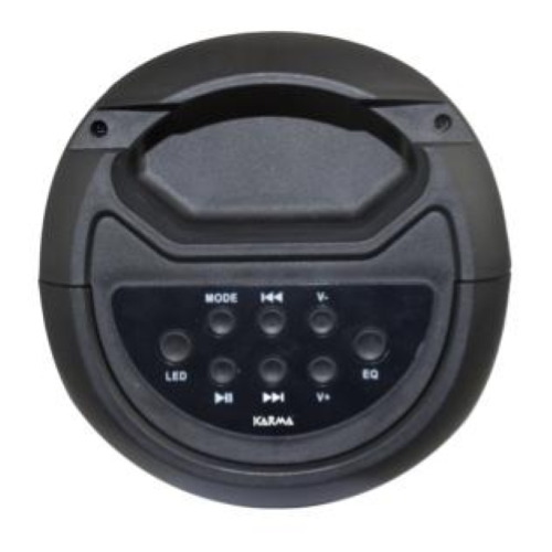 Cassa Amplified X PA-DISCO haute puissance 150W Max Com mp3 et Bluetooth + Microphone + Remote Control + USB MP3