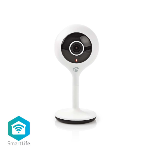 SmartLife Internal Camera | Wi-Fi | 1920x1080 | Cloud storage (optional) / microSD (not included) | Night vision | Android ™ / iOS | White